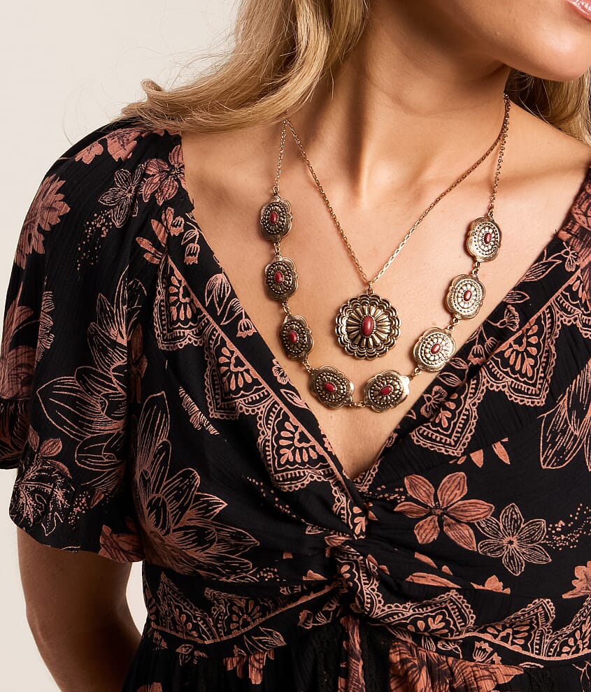 Floral Peplum Top - thumbnail 3