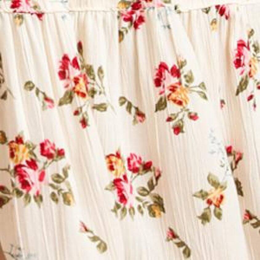 Angie Floral Front Keyhole Mini Dress - Women's Dresses in Ivory | Buckle