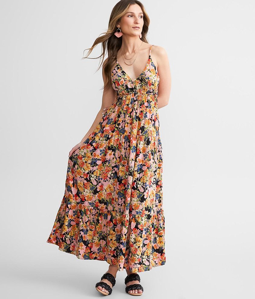 Angie store maxi dress