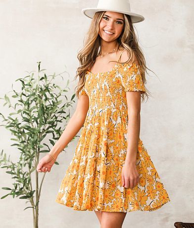 Angie Cold Shoulder Dress FULL_RIGHT_SIDE