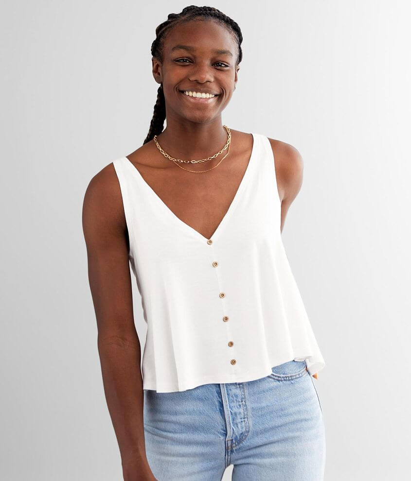 Cream cheap flowy top