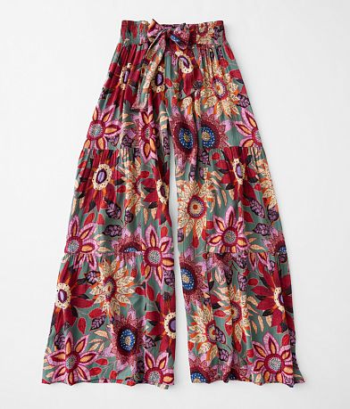 Angie Girls - Floral Beach Pant front view