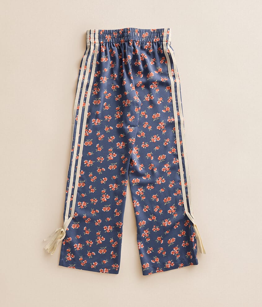 Girls - Floral Striped Pant