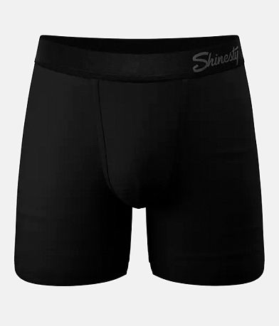 PSD 3 Pack Classic Cotton Stretch Boxer Briefs - Men's Boxers in Black