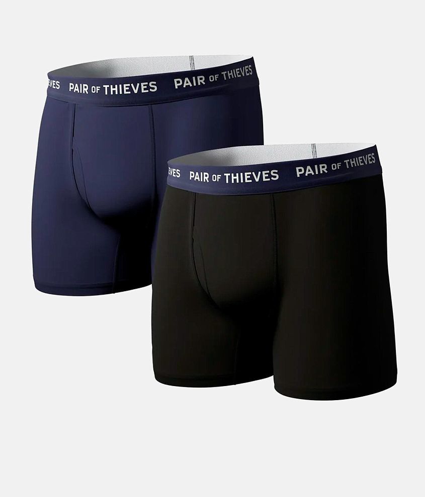 Pair Of Thieves 2 Pack SuperSoft Stretch Boxer Briefs front view