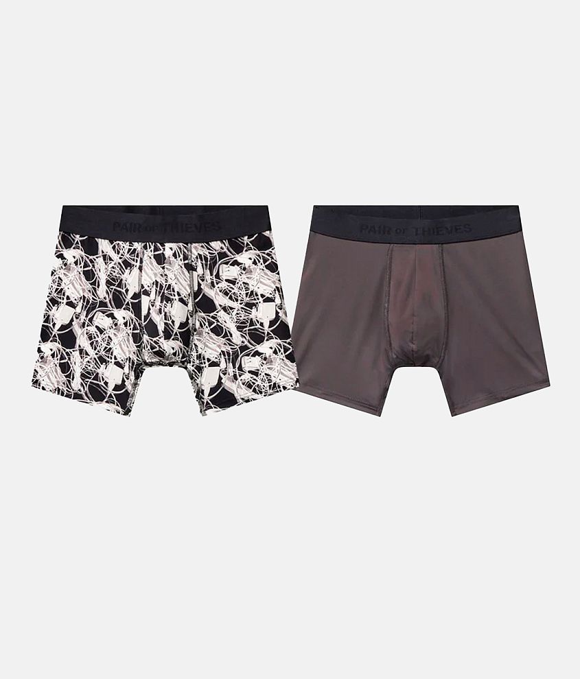 Pair Of Thieves 2 Pack Hustle Stretch Boxer Briefs - Men's Boxers