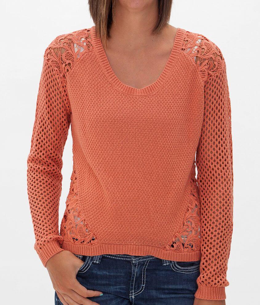 Daytrip Open Weave Sweater front view