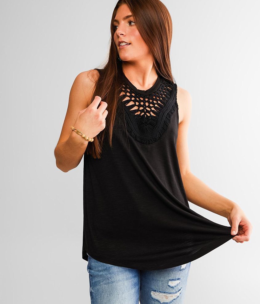 Buckle Black Shaping & Smoothing Tank Top - Women's Tank Tops in White