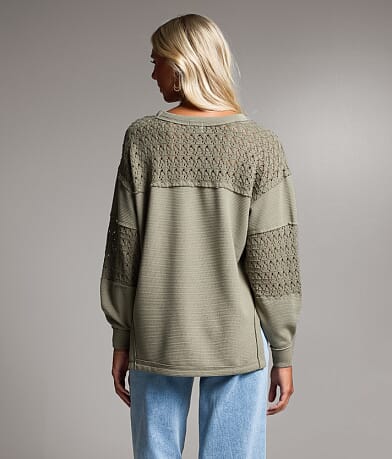 Pieced Crochet Top thumbnail 3