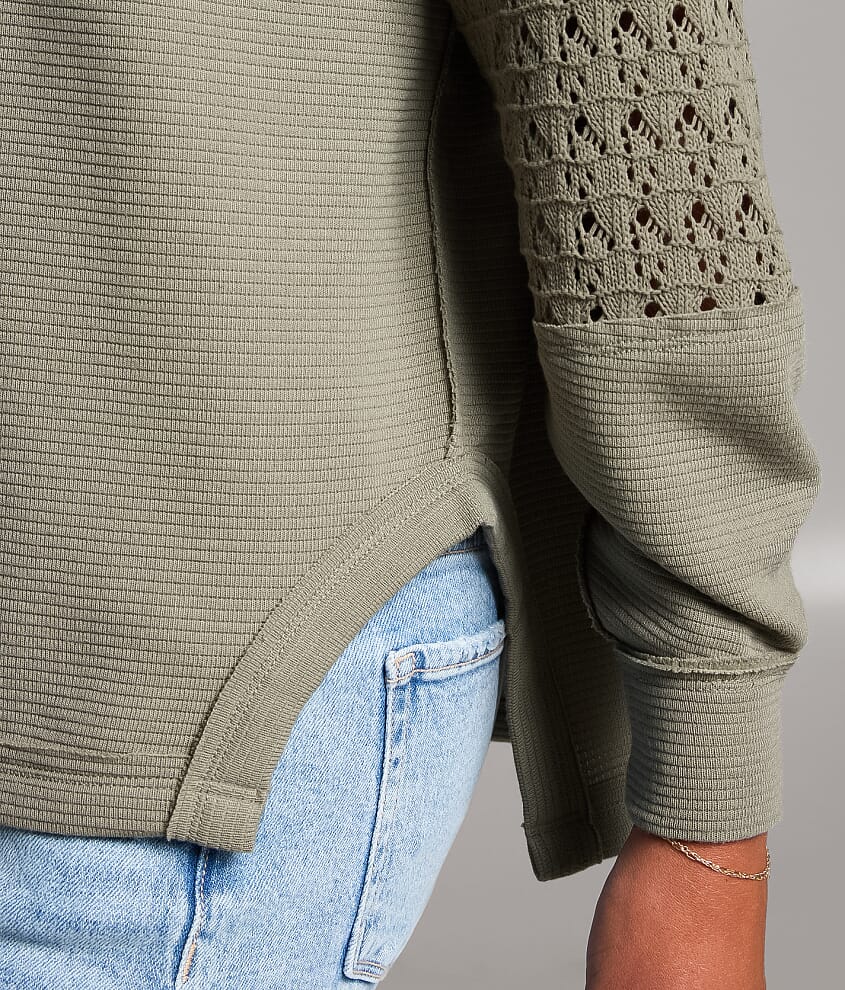 Pieced Crochet Top