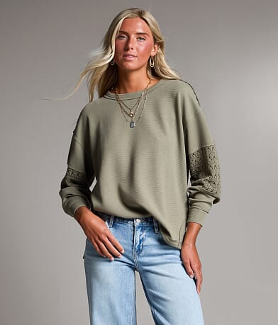 Pieced Crochet Top