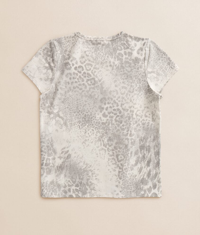 Girls - Mixed Animal Print T-Shirt