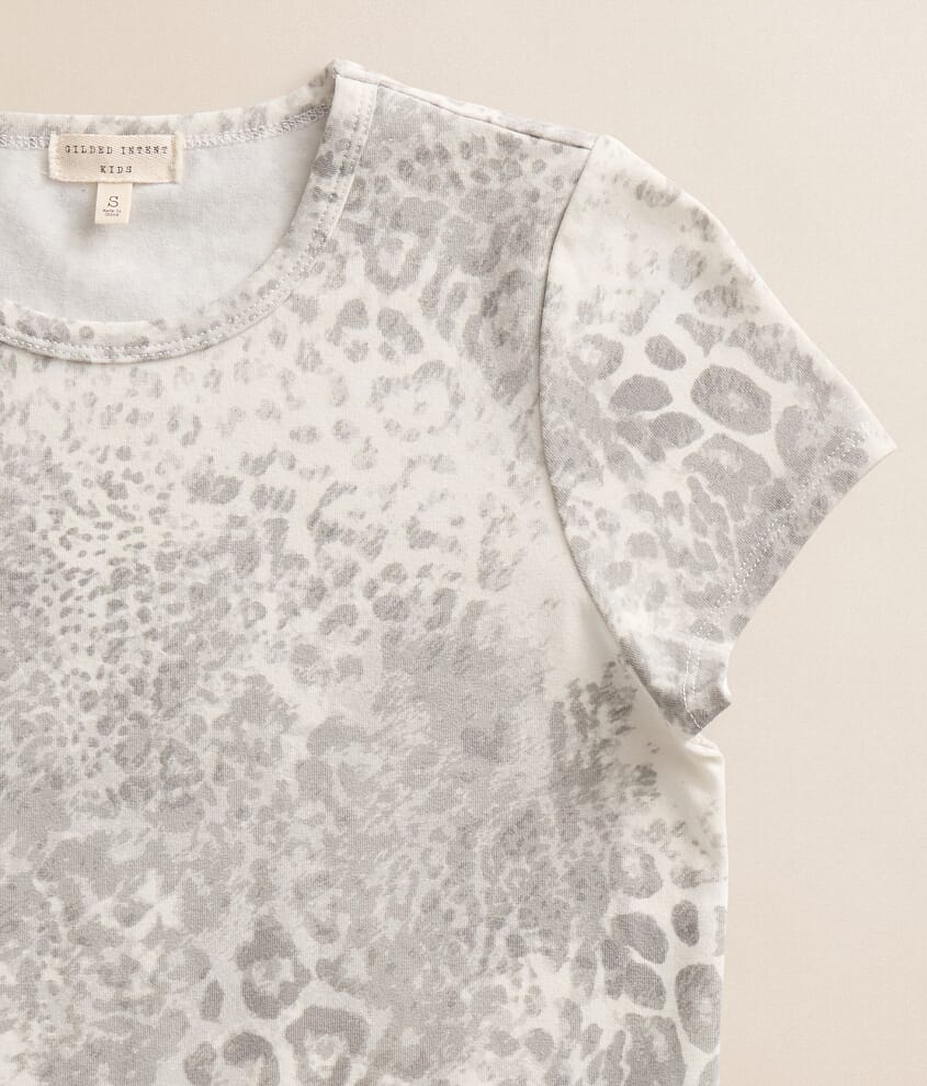 Girls - Mixed Animal Print T-Shirt