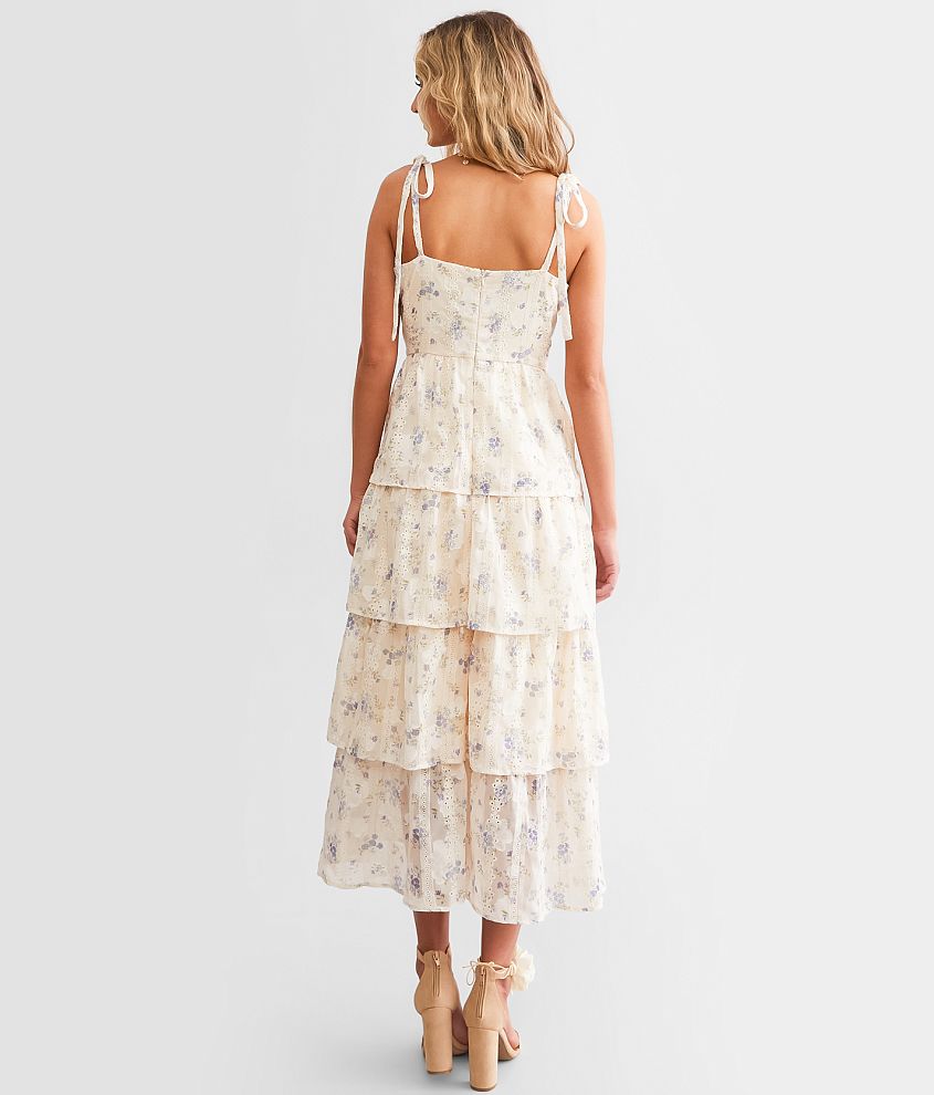 Tiered Midi Dress