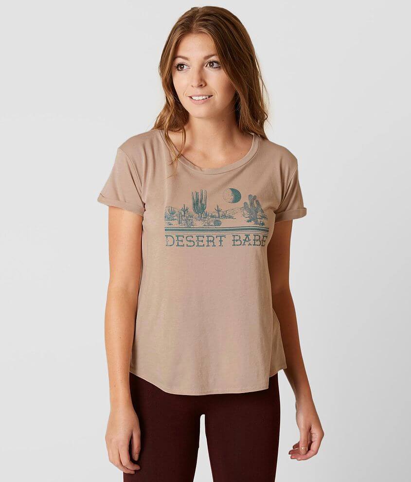 Modish Rebel Desert Babe T-Shirt front view