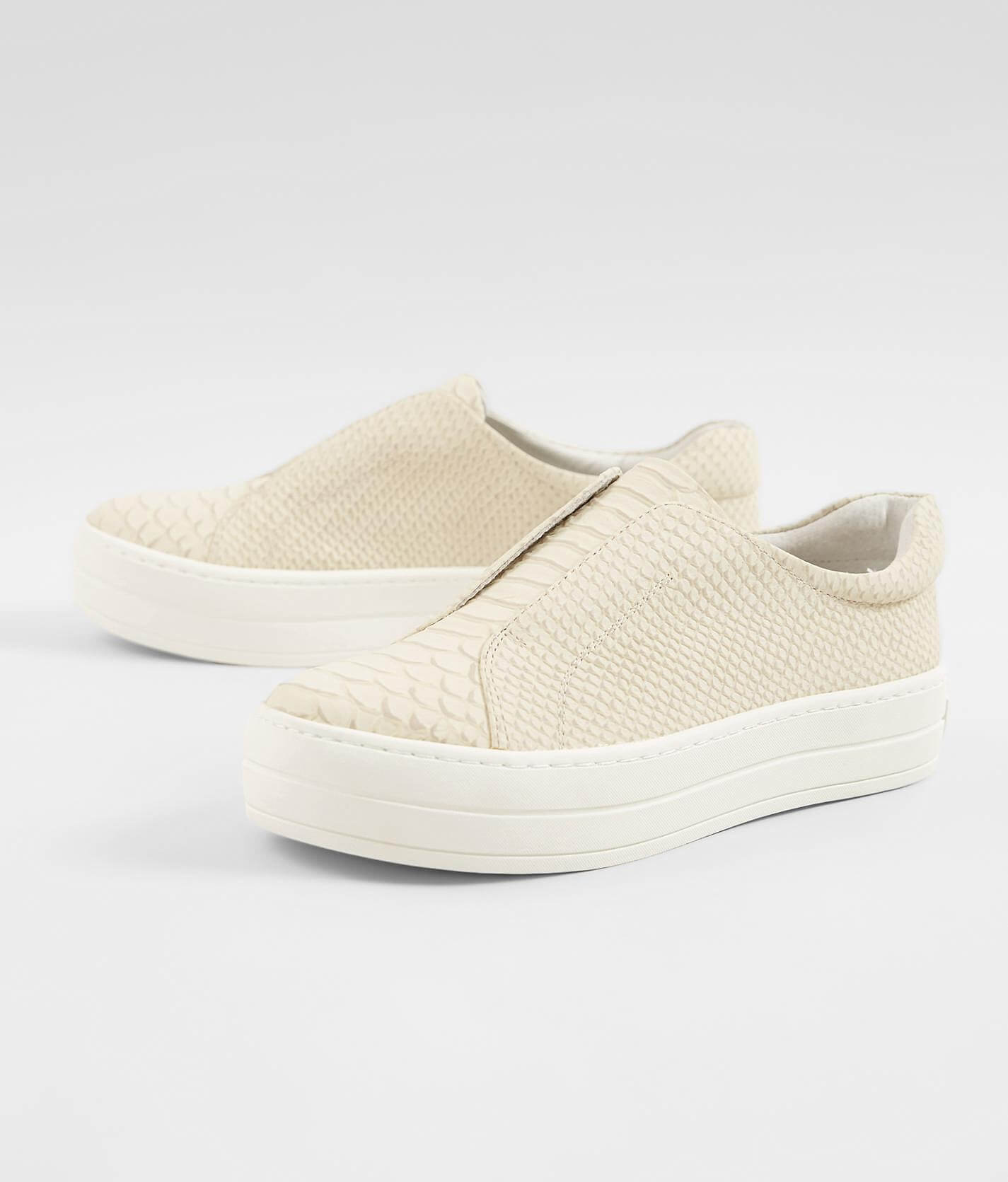 white leather slip on shoes womens