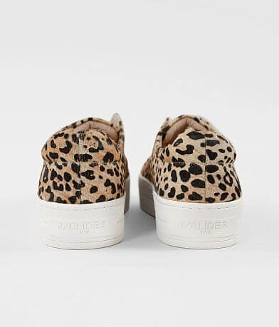 J/Slides Heidi Leopard Slip On Leather Sneaker MISC_DETAIL_1