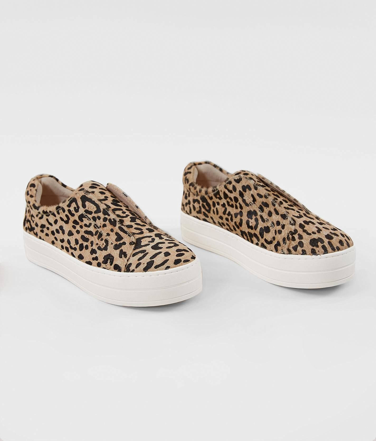 J/Slides Leopard On Leather Sneaker - Women's Shoes in Beige Black | Buckle