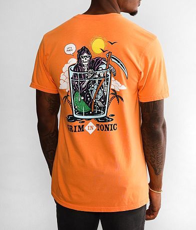 Pardy Time Grim In Tonic T-Shirt BACK