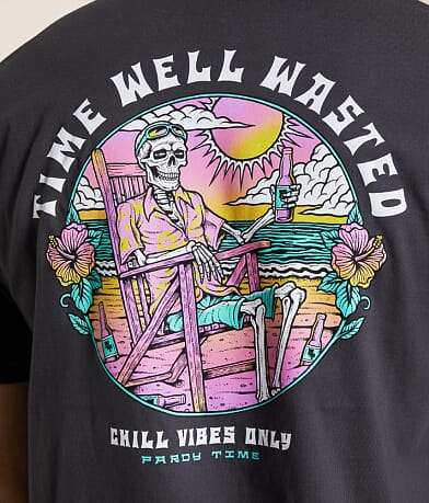 Pardy Time Well Wasted T-Shirt misc detail 1 view