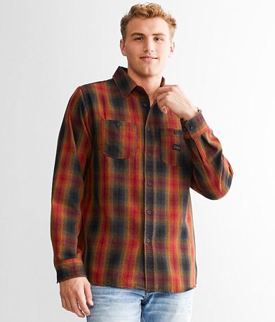 Sullen Bolt Flannel Shirt front view