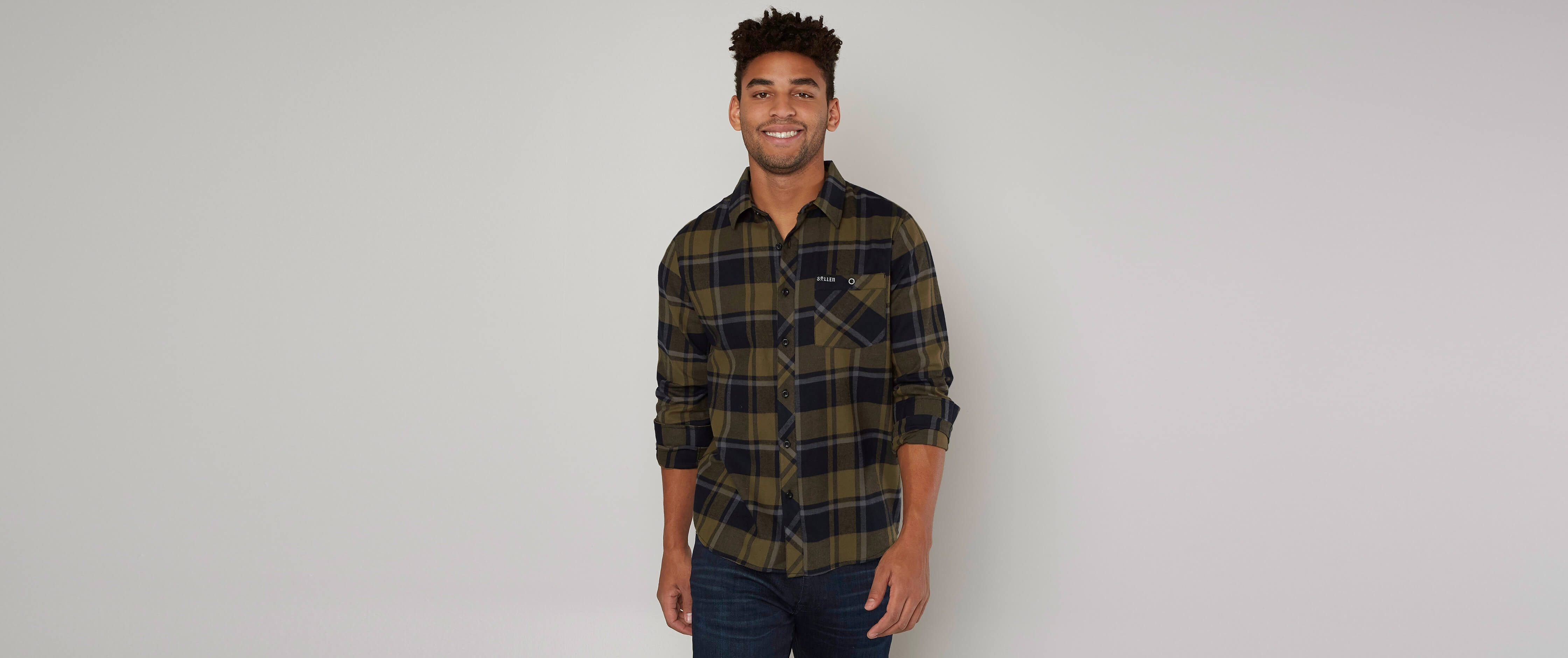 flannel shirt with black jeans