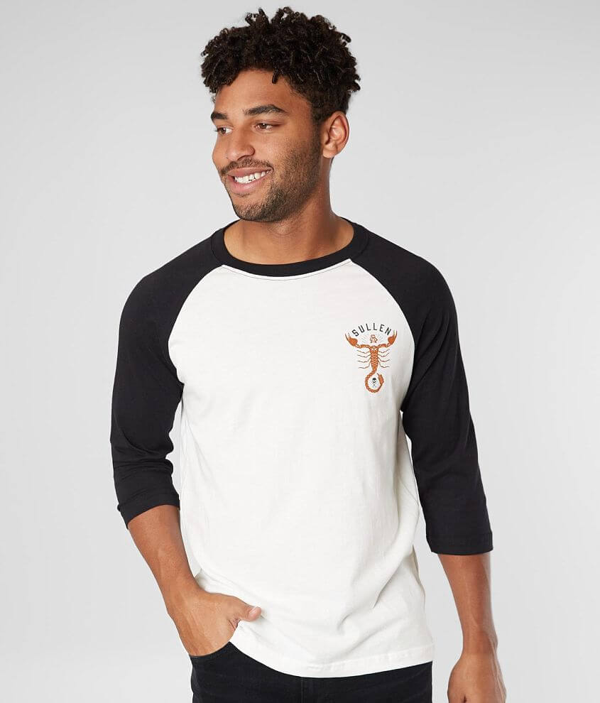 Sullen Protective TShirt Men's TShirts in Sand Black Buckle