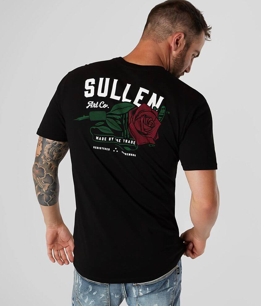 Sullen Red Rose T-Shirt front view