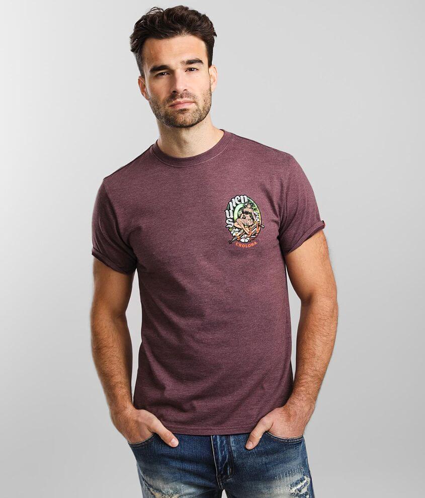 Sullen Islands T-Shirt - Men's T-Shirts in Purple | Buckle