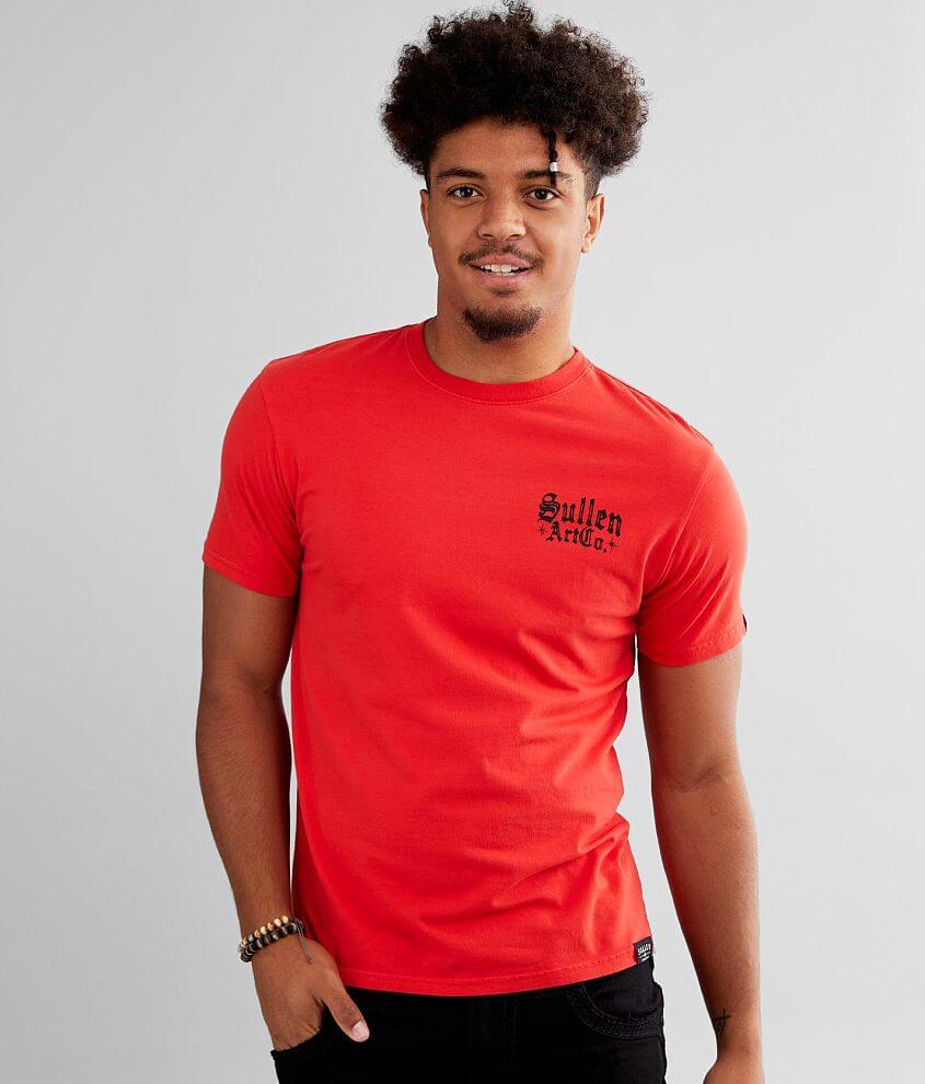 Sullen Keep It Real T-Shirt - Men's T-Shirts in Hibiscus | Buckle