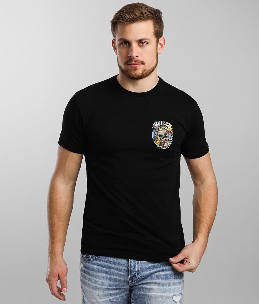 Sullen Subliminal Sublime Band T-Shirt - Men's T-Shirts in Jet Black ...