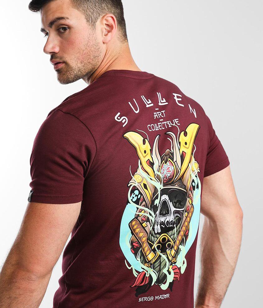 Sullen Samurai T-Shirt - Men's T-Shirts in Tawny Port | Buckle