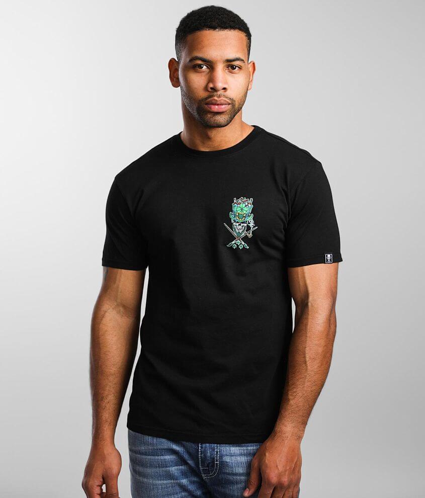 Sullen Brew Crew T-Shirt - Men's T-Shirts in Jet Black | Buckle