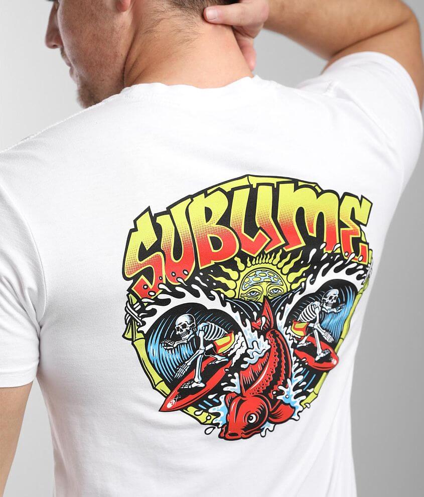 Sullen Here Sublime Band T-Shirt front view