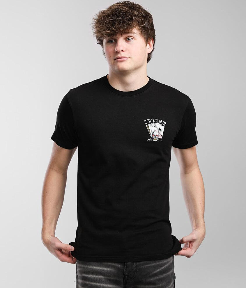 Sullen Death Dealer T-Shirt - Men's T-Shirts in Jet Black | Buckle