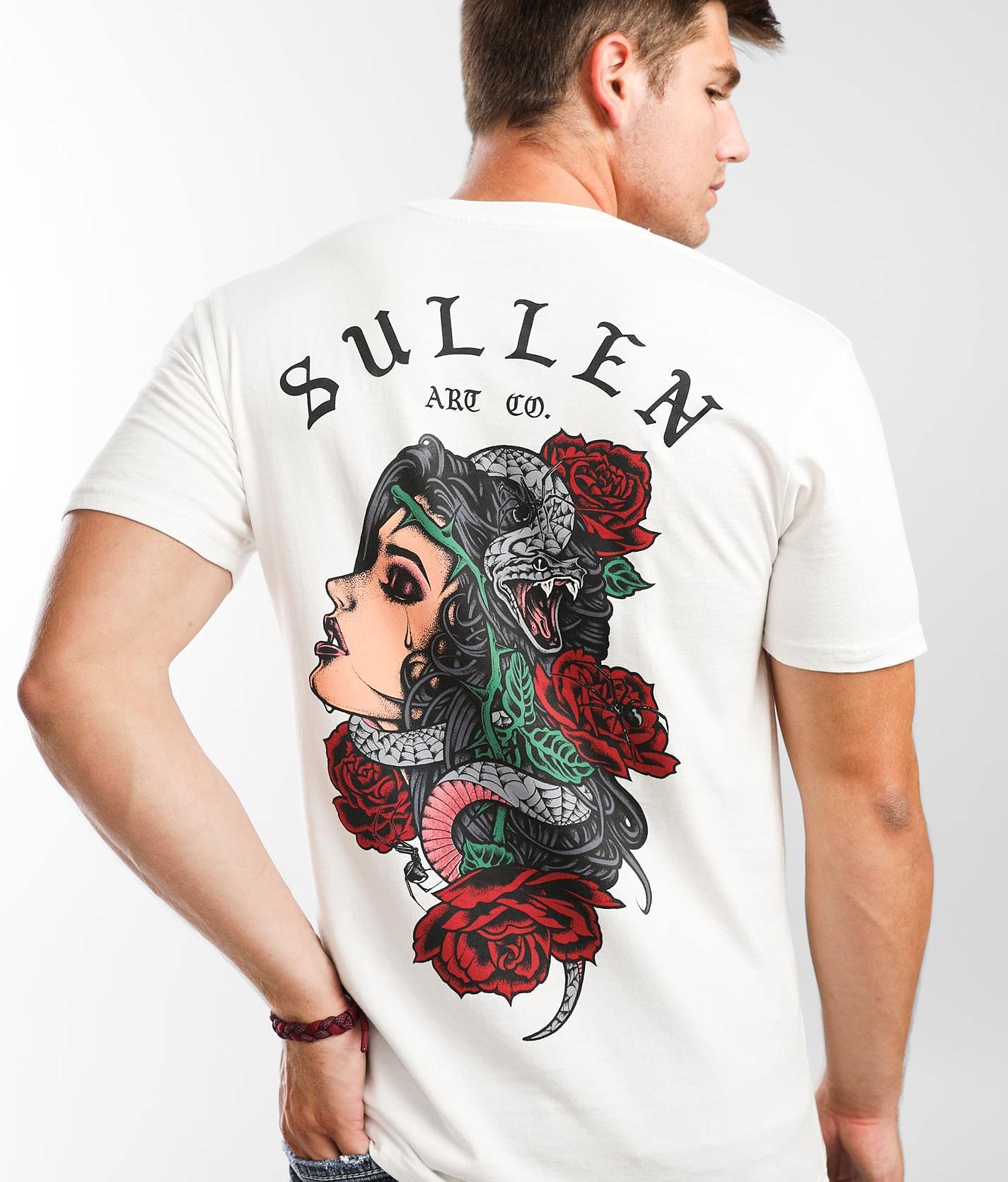 Sullen Out Of Darkness T-Shirt - Men's T-Shirts in Antique White