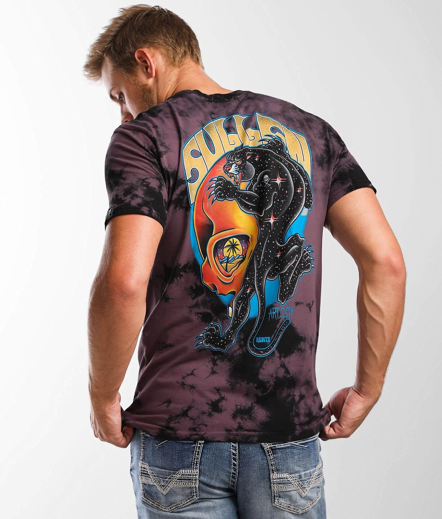 Sullen Panther - Men's T-Shirts in Plum Perfect Black | Buckle
