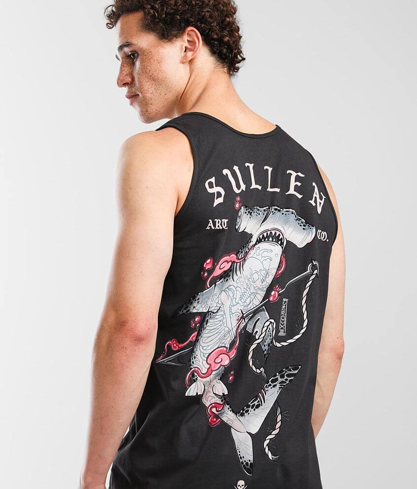 Sullen Sea Spear Tank Top front view