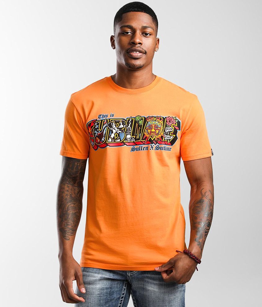 Sublime cheap shirt orange