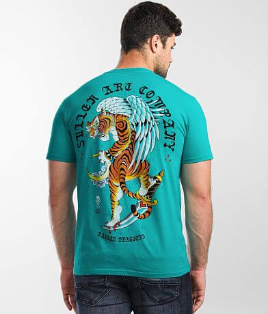 Sullen Flying Tiger T-Shirt BACK