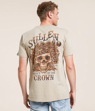 Sullen Heavy Crown T-Shirt front view