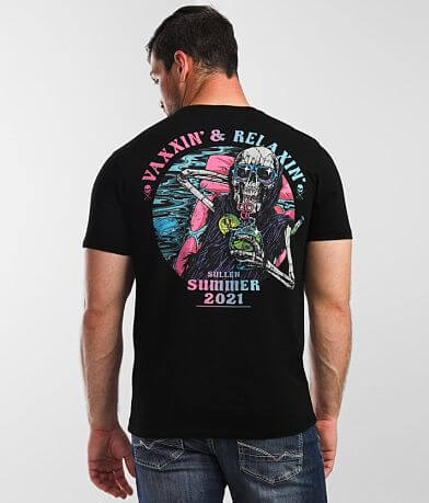 Sullen Vaxxin&apos; &amp; Relaxin&apos; T-Shirt BACK