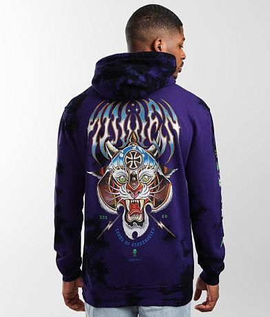 Sullen Metal Cat Hooded Sweatshirt BACK