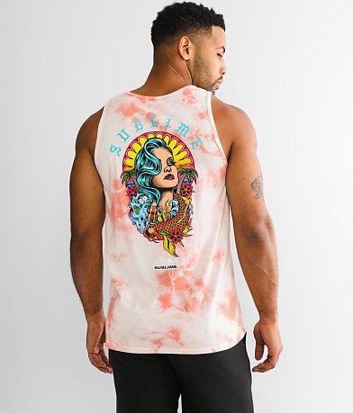 Sullen Vice Beach Sublime Band Tank Top BACK