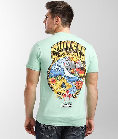Sullen Summertime Sublime T-Shirt BACK
