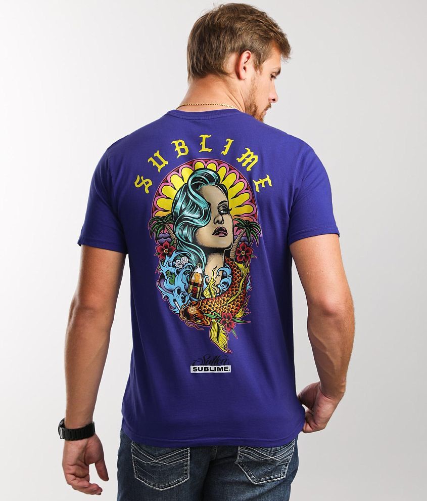 Sublime best sale shirt blue