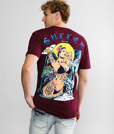 Sullen Island Escape T-Shirt back view