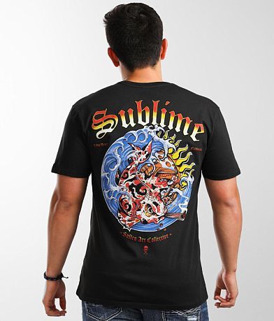 Sullen Badfish T-Shirt back view