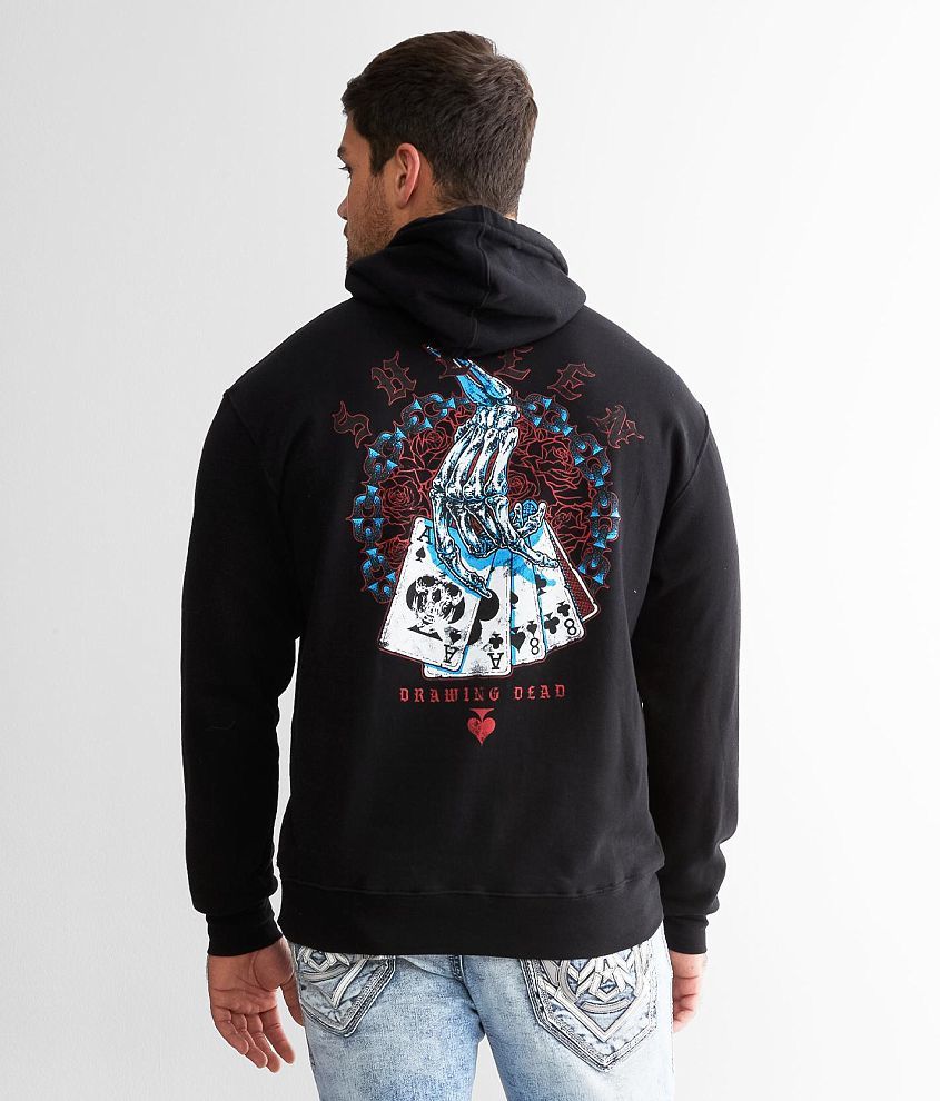 Sullen Dead Hands Hooded Sweatshirt front view