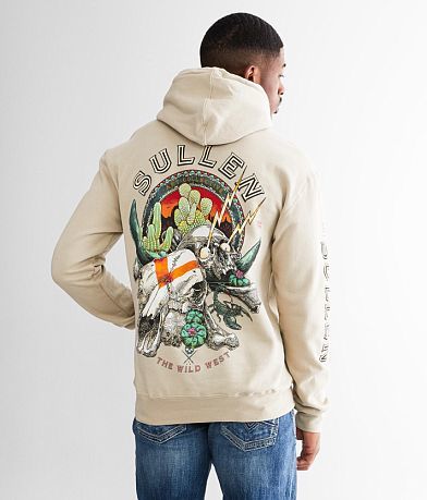 Sullen Wild West Hooded Sweatshirt back view
